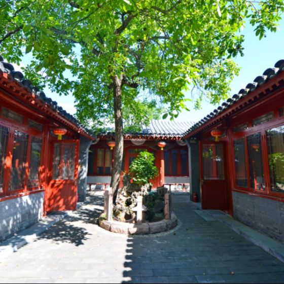 西單府右街可停車(chē)四合院