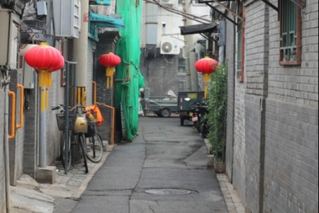 后羅圈胡同 - 位于北京市西城區，東南曲折走向